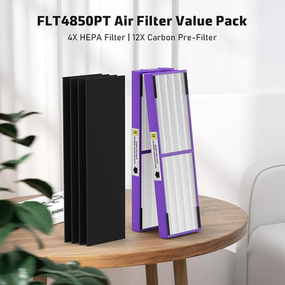 4 Pack FLT4850PT True HEPA Replacement Filter B, - Image 6