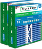 Filterbuy 20x20x5 Air Filter MERV 13 Optimal Smoke & Allergy Defense, Pleated by Filterbuy