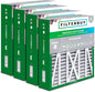 Filterbuy 17.5x21x5 Air Filter MERV 8 Essential Dust & Allergy Defense by Filterbuy