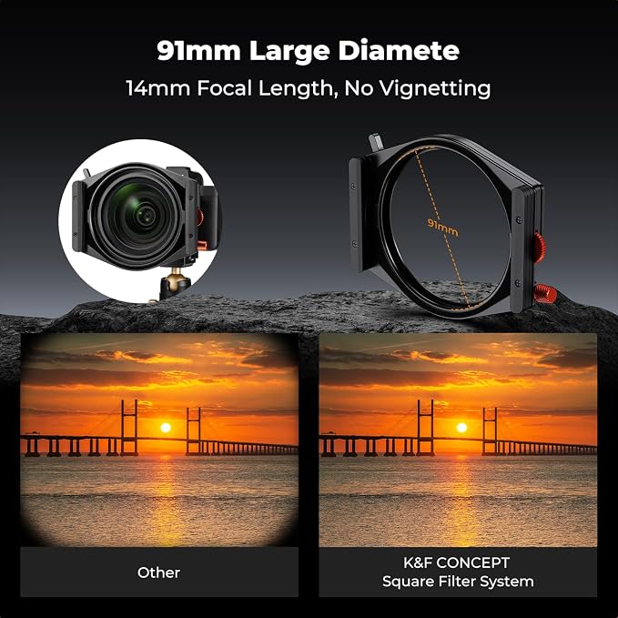 K&F CONCEPT X PRO Square Filters Holder System Kit - Image 5