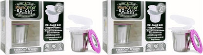 EZ-Cup Stainless Steel 1-Stream Reusable K Cup Coffee Pod by PerfectPod