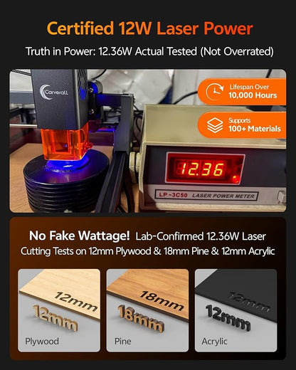 Laser Engraver 12W Laser Engraving Machine - Image 6