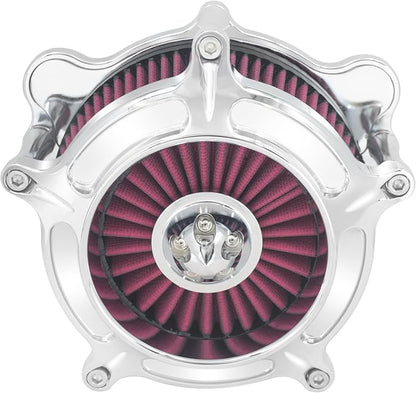 HDBUBALUS Motorcycle CNC Spike Air Cleaner Air Filter Intake System Filter - Image 7