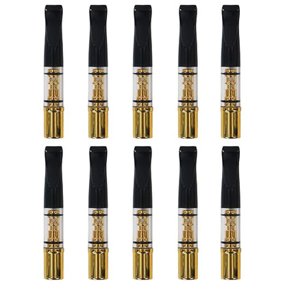 Cigarette Filters Gold Plating 10pcs Cigarette Holder Reusable Clean Tar by CaLeQiEverydayLifeAssistant