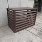 Multifunctional Aluminum Shutter Privacy Fence, Mini Split Cover by Unknown