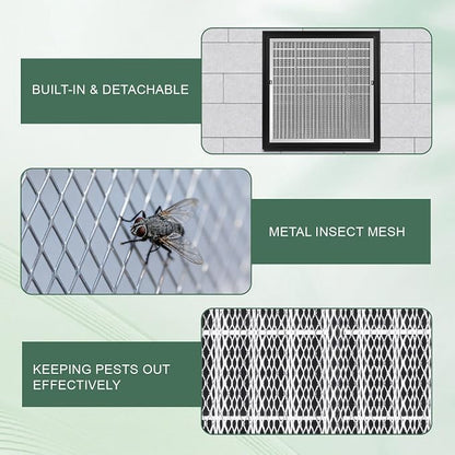 2-Pack Paintable Gable Vents - Image 4