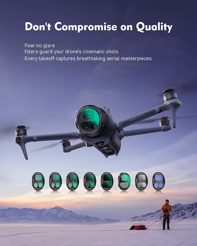 CPL Filter for DJI Mavic 4 Pro, Circular Polarizer Lens Eliminates Glare & - Image 6