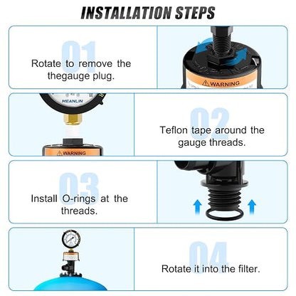 MEANLIN MEASURE 98209800 High Flow Air Relief Valve Replacement - Image 6