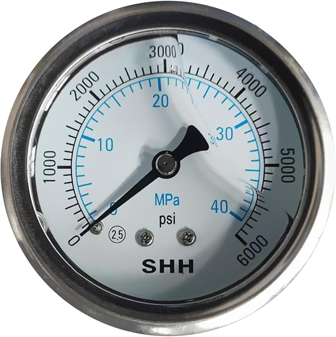 TUXING 6000Psi 40Mpa Pcp Air Compressor High Pressure Gauge Thread Air - Image 5