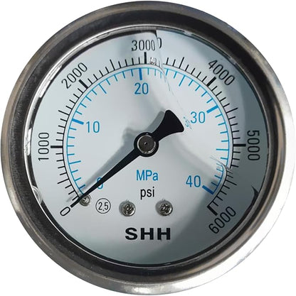 TUXING 6000Psi 40Mpa Pcp Air Compressor High Pressure Gauge Thread Air - Image 5