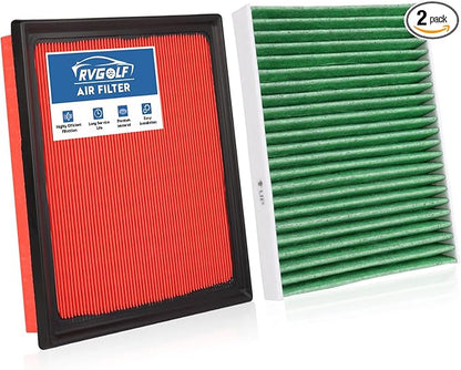 Engine+Cabin Air Filters Fit for Avalon 19-22, Camry 18-22, Highlander 20-26 by RVgolf