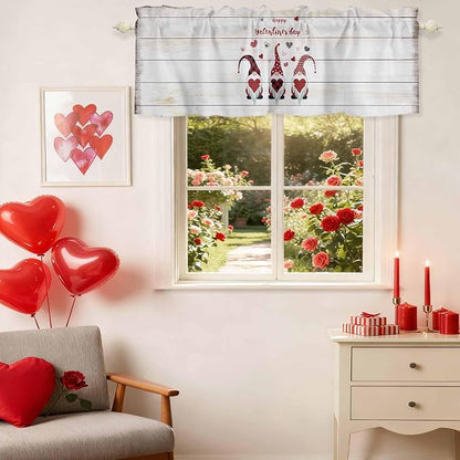 Happy Valentine's Valance Curtains - Image 5