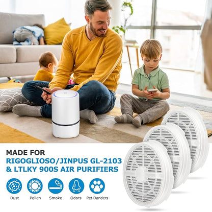 GL2103 Replacement Filter for RIGOGLIOSO GL2103, JINPUS GL-2103, LTLKY 900S Air - Image 3