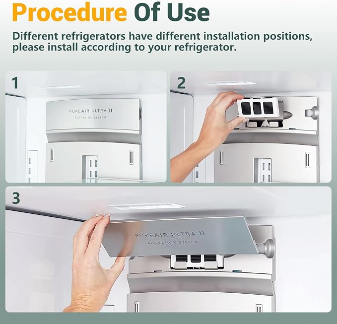 6 Pack Refrigerator Air Filter Replacement - Image 5