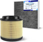 1Pcs Cabin Air Filter & 1Pcs Engine Air Filter Accessories Compatible by Unknown