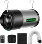 MELONFARM Dual-Fan Air Filter 4 Inch Dual-fan power boosts air circulation by MELONFARM