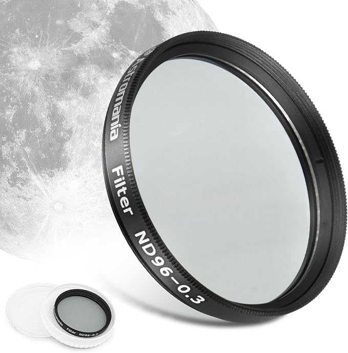 Astromania Telescope Moon Filter 2 inch, Neutral Density Telescope Filter by AstromaniaOptics