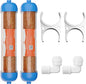 Mixed Bed Ion Exchange Aquarium Filter Resin 0 PPM RO DI Refillable Housing by MaxWater