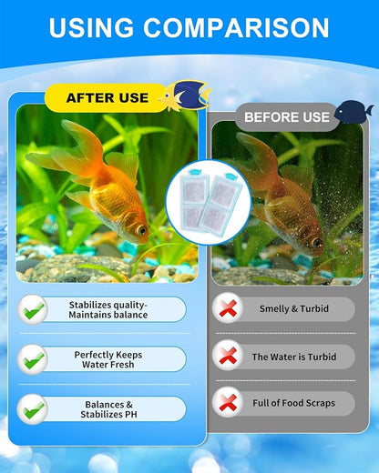16 Pack Fish Tank Filters Compatible - Image 7