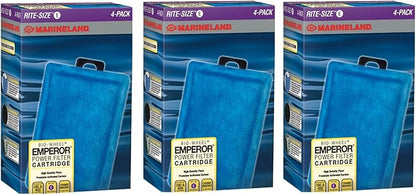 Marineland Rite-Size Cartridge E -12 Total Cartridges by Marineland