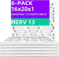 16x20x1 MERV 13 Pleated Air Filter MPR 1900 & FPR 10, Furnace Air Filters by Qingzhug