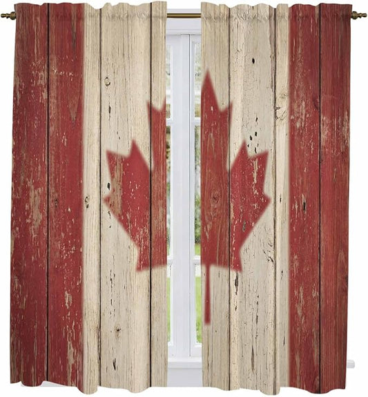 Canada Kitchen Curtains by Unknown