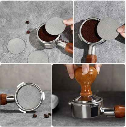 DECHOUS Stainless Filter Screen Portable Manual Coffee Maker Filter Design - Image 9