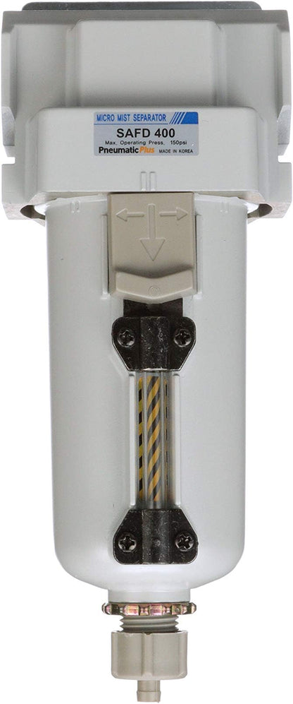 PneumaticPlus SAFD400-N04B-MEP Compressed Air Coalescing Filter, 0.01 Micron - Image 2