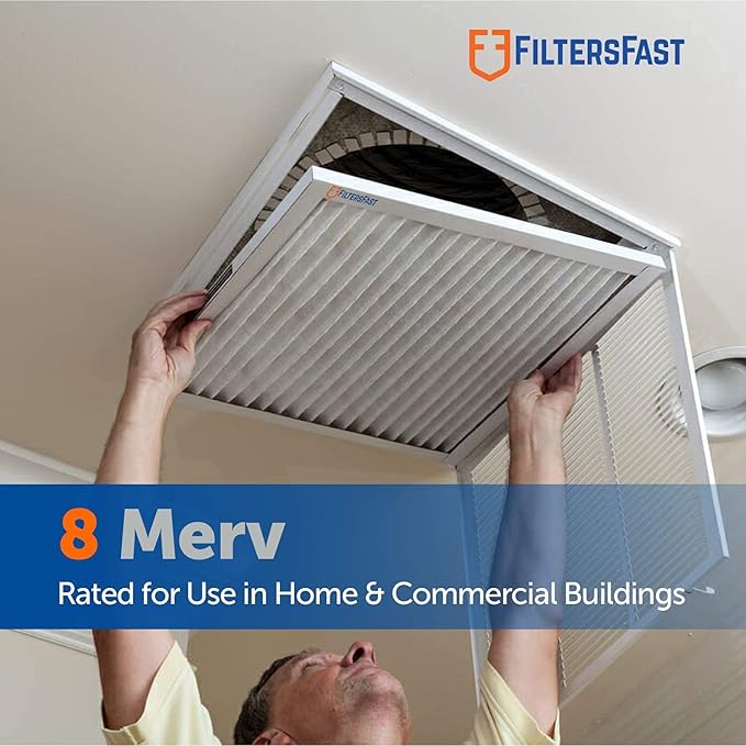 Filters Fast 28x30x1 Air Filter MERV 8, Made in the USA, Actual Size: - Image 2