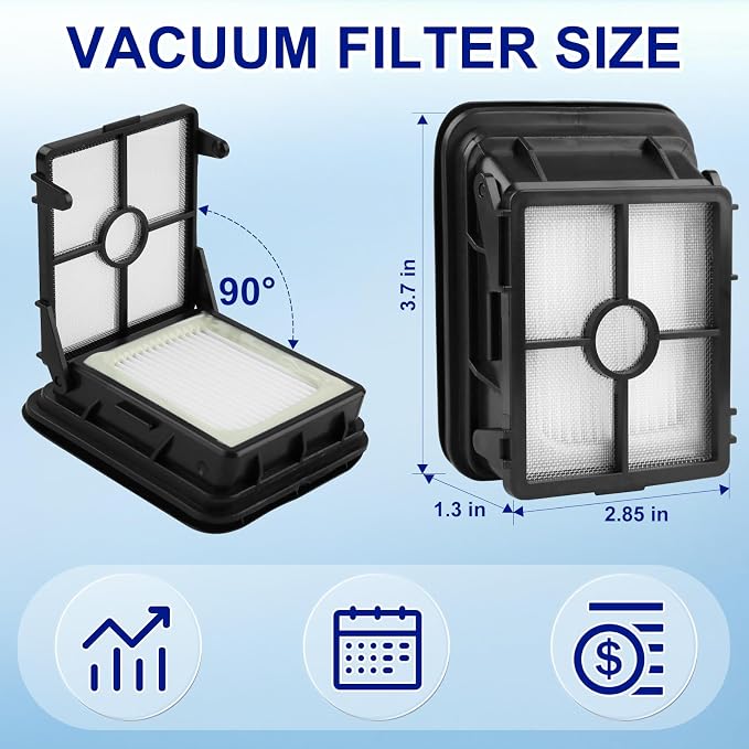 6 Pack 1866 Filter Replacement Parts - Image 5