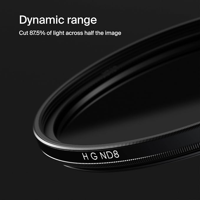 Urth 55mm Hard Graduated ND8 Lens Filter - Image 4