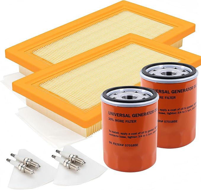 6485 Maintenance Kit 2-Pack for 16-26kW Air Cooled Standby Generators | Double by KOONDHEEND