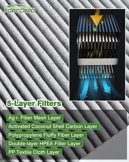 Engine & Cabin Air Filter Fits for Toyota RAV4 2019 2020 2021 2022 2023 2024 - Image 4