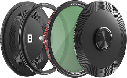 Freewell 82mm V2 Magnetic Hybrid VND/CPL 3-7 Stops Filter by Freewell