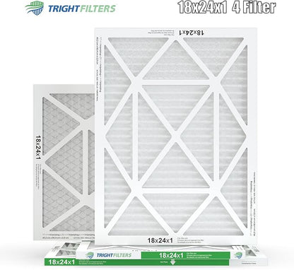 18x24x1 Air Filter 4 Pack, MERV 8 Pleated Dust Defense Air Filters Replacement - Image 9