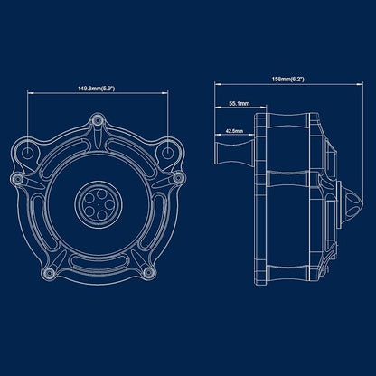 Air Filter Cleaner for Harley Davidson Softail Touring Street Road King Glide - Image 6