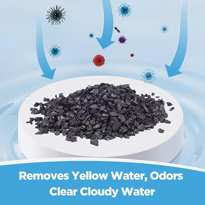 Aquarium Activated Carbon, Charcoal Filter Media from Steam Activated Coconut - Image 2