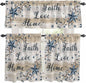Vintage Country Kitchen Curtains Set 3 Piece by Unknown