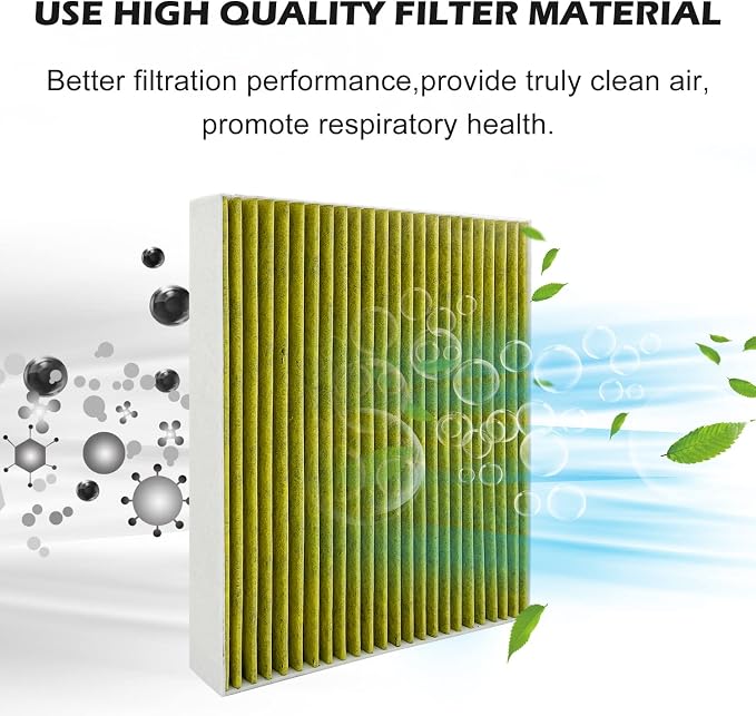 2PCS Capume Cabin Air Filter Replacement - Image 2