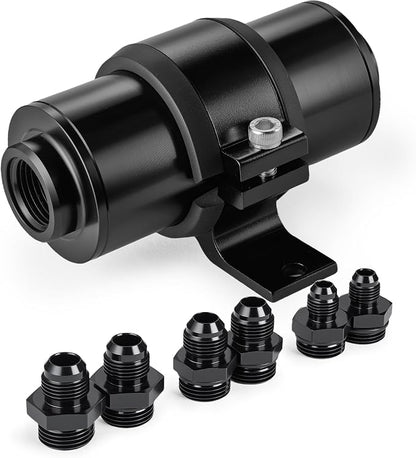 EVIL ENERGY Inline Fuel Filter 10 Micron by EVILENERGY