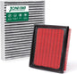 Engine & Cabin Air Filter Compatible by Makeyourlifeeasier