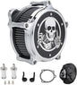 Motorcycle Air Filter Skull Style Air Cleaner by Aferrizu