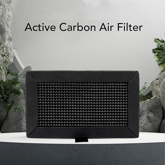 Walfront 2PCS 3D Printer Filter Replacement Activated Carbon Purifier Block - Image 2