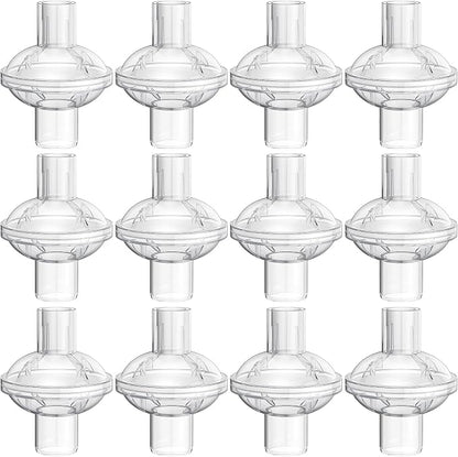 12-pack CPAP Inline Filter, Universal Inline CPAP Filter Compatible by WILERDA