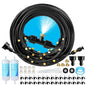 100FT Mister for Outside Patio Misting Cooling System, 100FT Misting Line+32 by Maotong