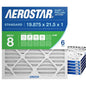 Aerostar 19.875x21.5x1 MERV 8 Air Filter, ACTUAL SIZE, Air Conditioning & by AirFiltersDelivered