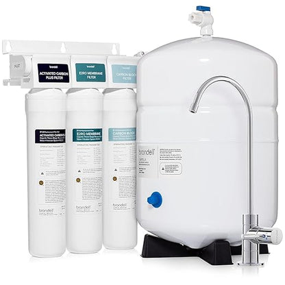 Brondell Capella Reverse Osmosis System, Under Sink, Designer Chrome Faucet by Brondell