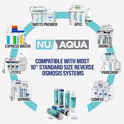 NU Aqua Reverse Osmosis Water Filter System Replacement Set - Image 2