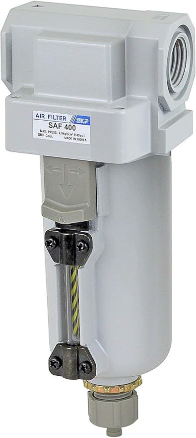 PneumaticPlus SAF400-N04B-MEP Compressed Air Particulate Filter 1/2" NPT by PneumaticPlus