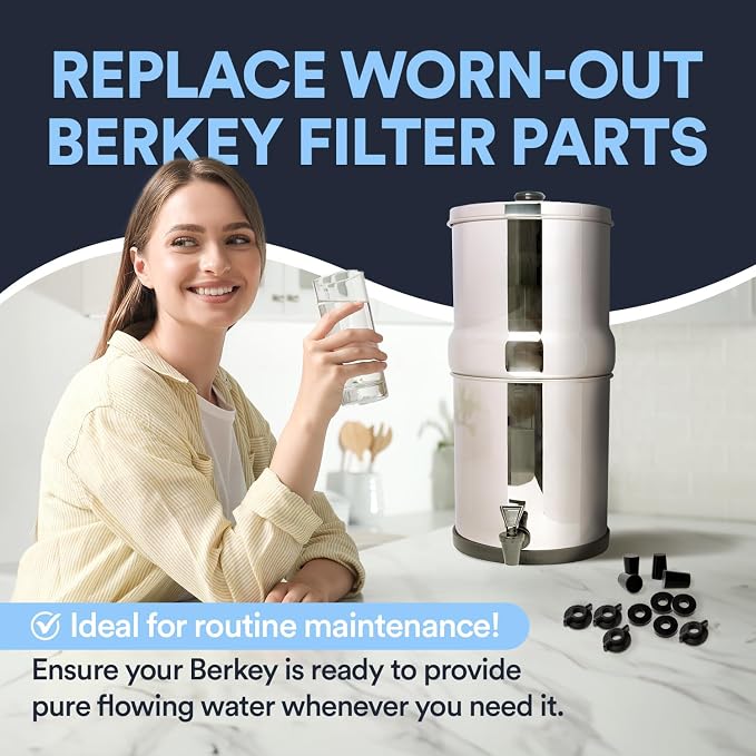 Impresa Gravity-Fed Water Filter Replacement Kit Compatible - Image 3